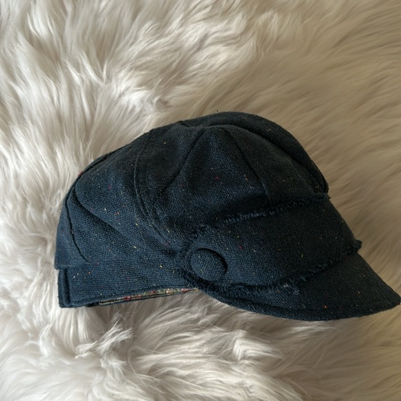 Peaked cap blue with fleck - Picture 1 of 6